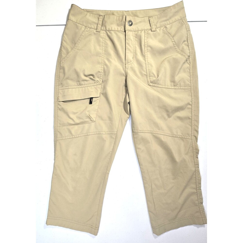 Columbia  Omni-Shield Advanced Repellency Capri Pants Women's 6 Hiking Beige